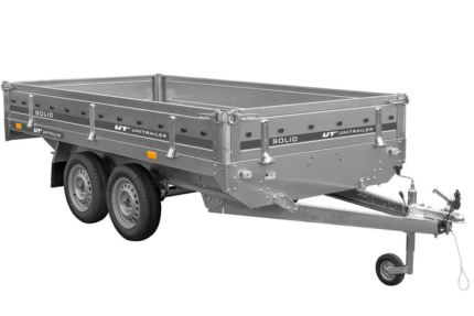 Remorque 2 essieux 304x153 UNITRAILER SOLID 300/2 PTAC 750 kg