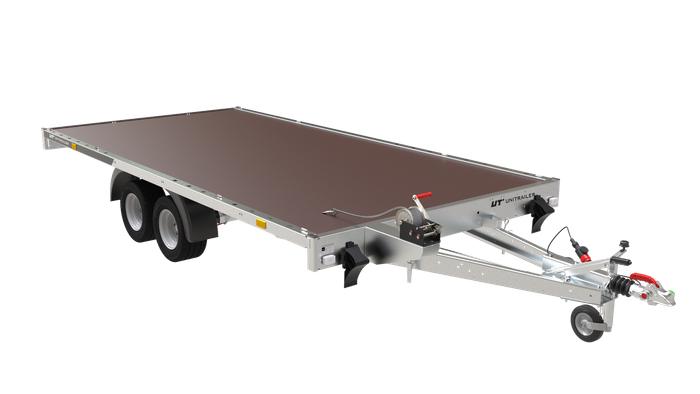 Remorque plate basculante 400x200 UNIPLAT 4020S P 2700 kg